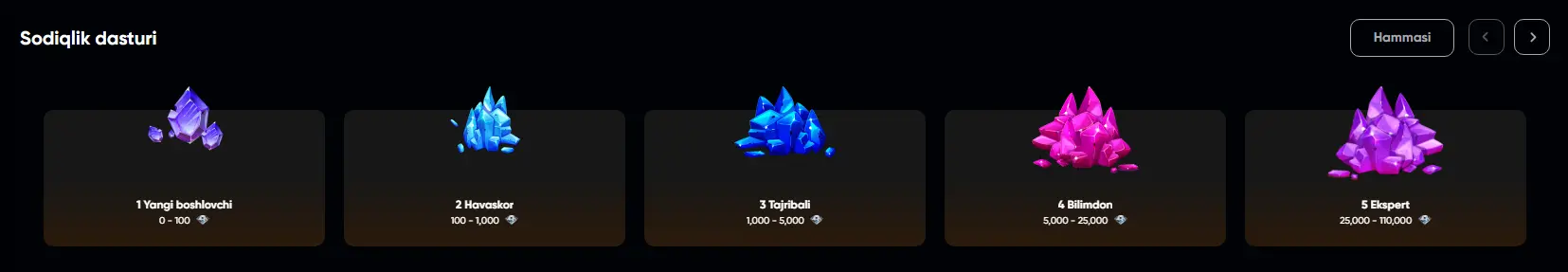 Bonuslar, frispinlar va promokodlar bilan Bigsbet